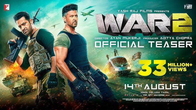 Hrithik Roshan’s War 2 gets bigger: Here’s all we know about Jr NTR’s role and teaser release date