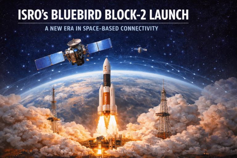 🚀 ISRO’s BlueBird Block-2 Launch: A New Era in Space-Based Connectivity