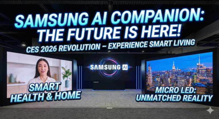 CES 2026: Samsung Unveils the ‘AI Living’ Revolution