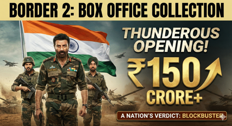Border 2 Box Office Collection: Sunny Deol’s War Epic Crosses ₹300 Cr Worldwide!