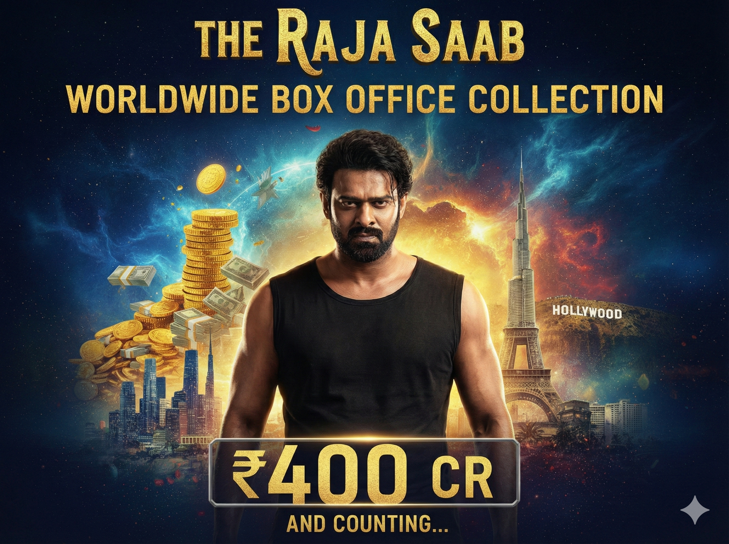 The Raja Saab first day box office collection
