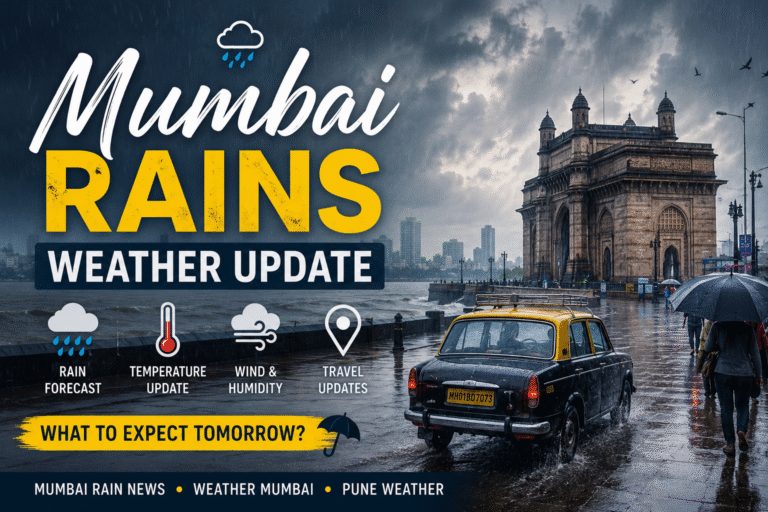 🌧️ Mumbai Rains Weather Update